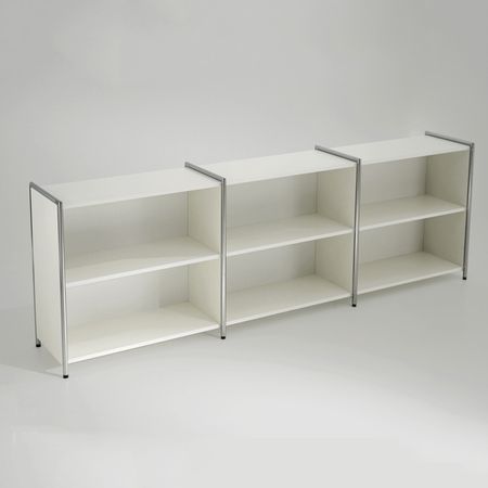 aktenregal sideboard fächerregal aktenschrankwand weiß holzregal