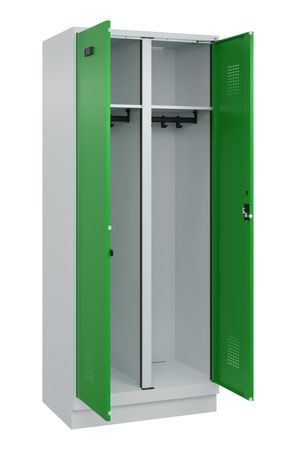 C+P Schwarz-Weiß-Spind Evolo PLUS