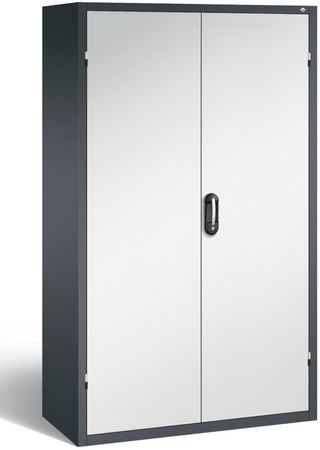  Magazinschrank mit Sichtlagerkästen