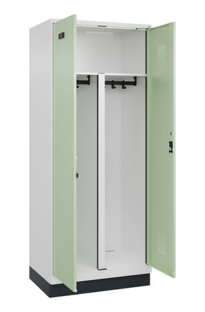 C+P PSA Schwarz-Weiß-Spind Evolo PLUS