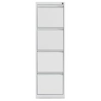 Hängeregisterschrank | Hängeregister 4 Schübe | einbahnig GRAU