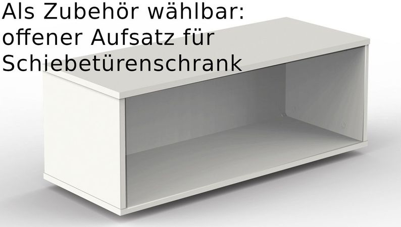 Schiebetürenschrank Schwebetürenschrank Schiebetürschränke Schiebetürschrank weiß Holz Aufsatz 