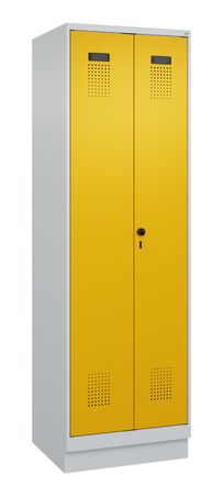 C+P PSA Schwarz-Weiß-Spind Evolo PLUS mit Sockel 