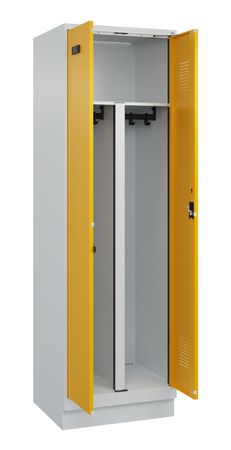 C+P PSA Schwarz-Weiß-Spind Evolo PLUS