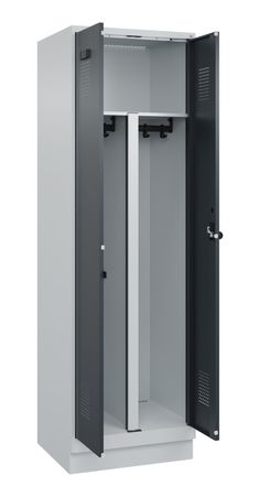 C+P PSA Schwarz-Weiß-Spind Evolo PLUS