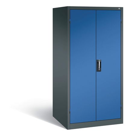 blau anthrazit Stahlschrank