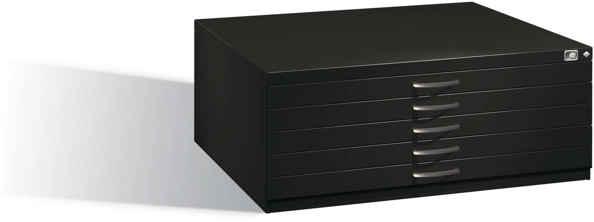 Schrank für flache Sammlerstücke