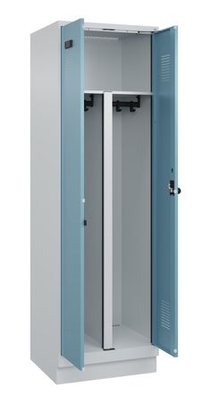C+P PSA Schwarz-Weiß-Spind Evolo PLUS