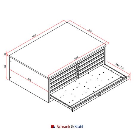 Schubladenschrank