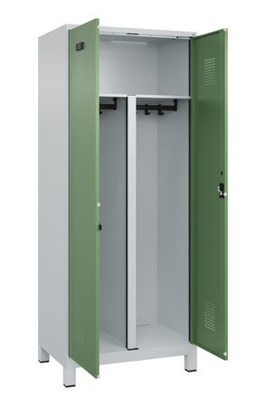 C+P PSA Schwarz-Weiß-Spind Evolo PLUS