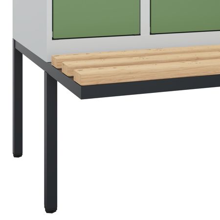 C+P Schwarz-Weiß-Spind Evolo PLUS
