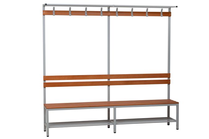 Sitzbank Garderobenbank Garderobensitzbank mit Schuhrost