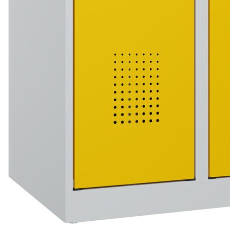 C+P PSA Schwarz-Weiß-Spind Evolo PLUS