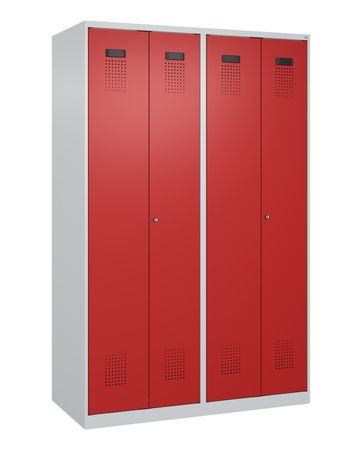 C+P PSA Schwarz-Weiß-Spind Evolo PLUS