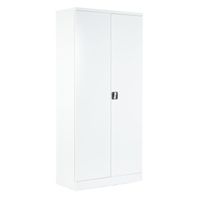 Aktenschrank | Stahlschrank 195x92x42 WEIß