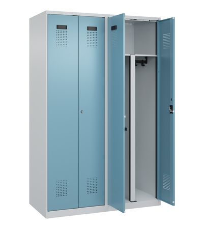 C+P PSA Schwarz-Weiß-Spind Evolo PLUS
