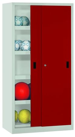 PAVOY Ballschrank mit Schiebetüren | 195 x 100 x 60 GROßE FARBAUSWAHL