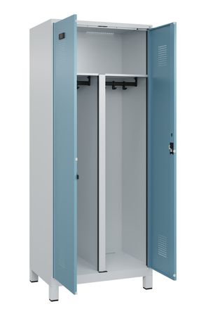 C+P PSA Schwarz-Weiß-Spind Evolo PLUS