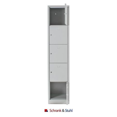 Schließfachschrank 5 Abteile 190x41