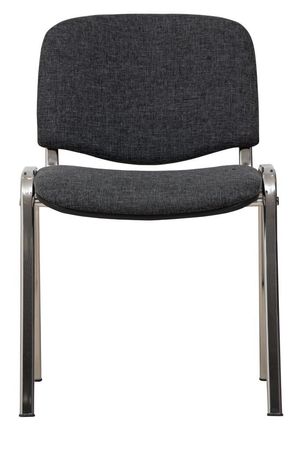 Stapelstuhl | Konferenzstuhl | Polsterstuhl | ISO CHAIR - CHROM/ANTHRAZIT
