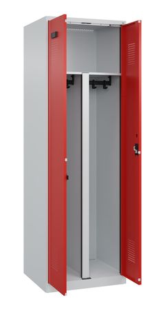 C+P PSA Schwarz-Weiß-Spind Evolo PLUS