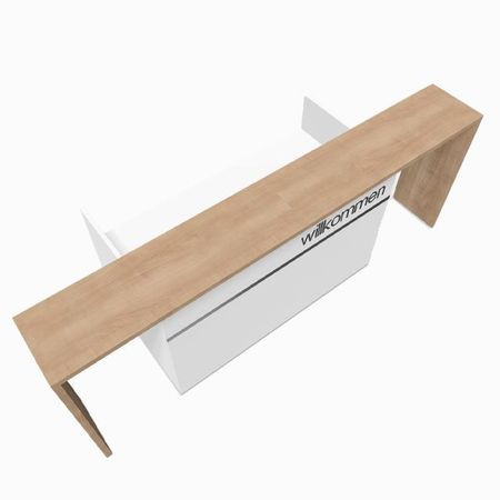 Emfpangstresen Geo weiss Anmeldung Rezeption Counter