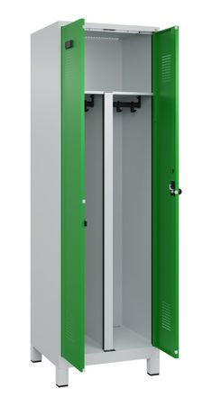 C+P PSA Schwarz-Weiß-Spind Evolo PLUS