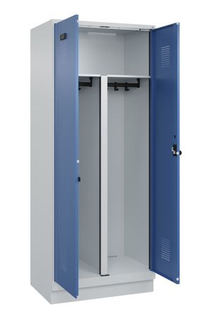 C+P PSA Schwarz-Weiß-Spind Evolo PLUS