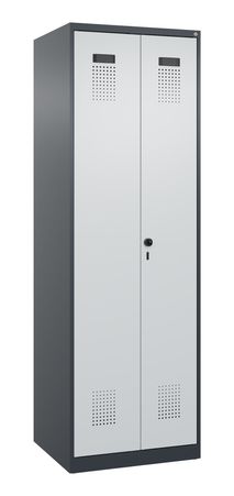 C+P Schwarz-Weiß-Spind Evolo PLUS