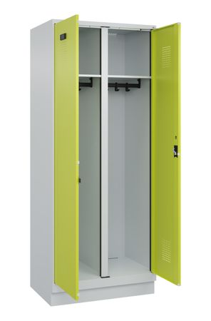 C+P Schwarz-Weiß-Spind Evolo PLUS