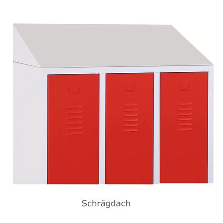 Unterbausitzbank Spind Stahlspind Umkleidespind Lockerroomspind