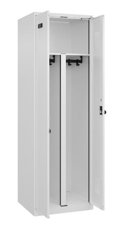 C+P PSA Schwarz-Weiß-Spind Evolo PLUS