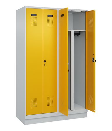 C+P PSA Schwarz-Weiß-Spind Evolo PLUS