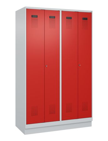 C+P PSA Schwarz-Weiß-Spind Evolo PLUS