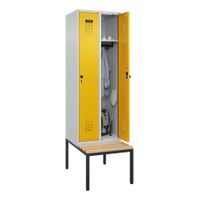 C+P Spind Evolo PLUS, Bank, 2 Abteil, 2120x600x815mm