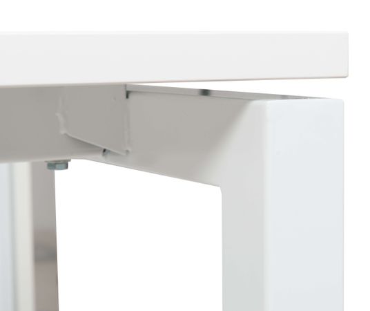 Schreibtisch | Bürotisch | 160 x 80 | höhenverstellbar | WEIß