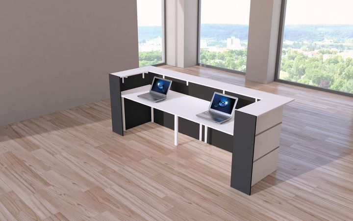 Anmeldung Rezeption Thekenelement  Empfangstheken Ladenausstattung