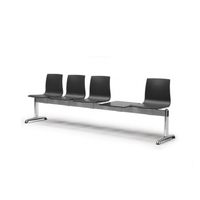 Traversenbank | Wartebank | 4 Sitze + Ablage 