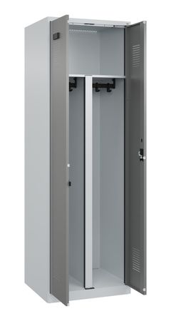 C+P PSA Schwarz-Weiß-Spind Evolo PLUS