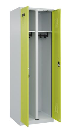 C+P Schwarz-Weiß-Spind Evolo PLUS