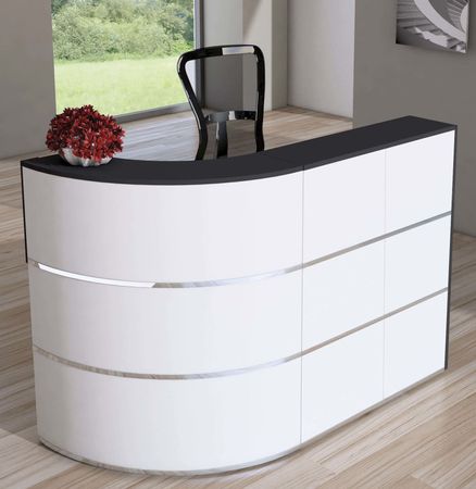 Bogentheke Flair 1 | 110 x 180 x 80 cm (HxBxT)