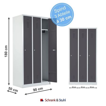 Drehriegel für Spind