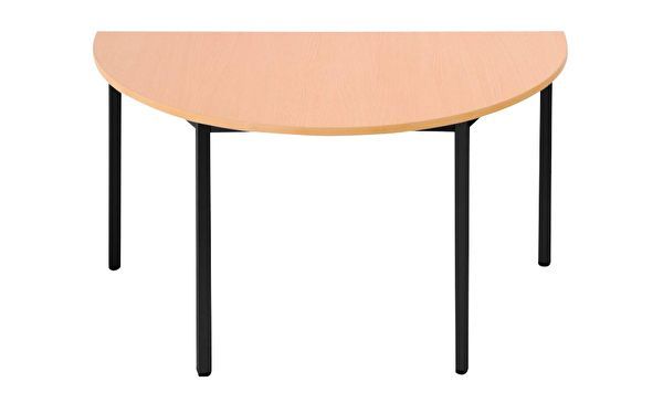 Beistelltisch | halbrund | 160 x 80 | verschiedene Farben