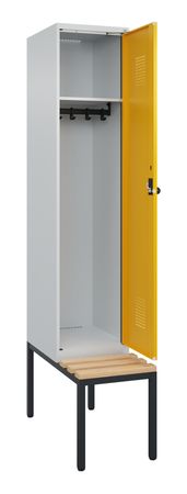 C+P Spind Evolo PLUS Bank 1 Abteile 2120x400x81