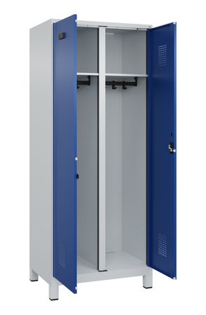 C+P Schwarz-Weiß-Spind Evolo PLUS