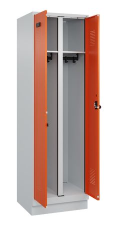 C+P Schwarz-Weiß-Spind Evolo PLUS