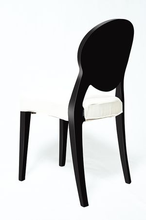 durchsichtiger Stuhl