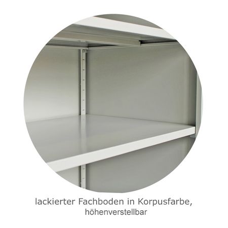 Regalboden Stahlschrank Metallschrank Aktenschrank Büroschrank