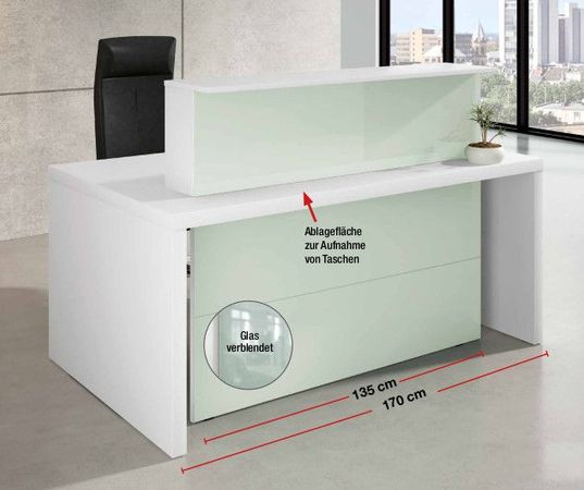 Empfangstresen Counter Praxistresen Praxistheke Verkaufstheke