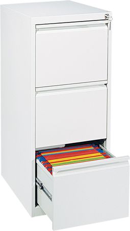 Hängeregisterschrank 3 Schübe | einbahnig WEIß